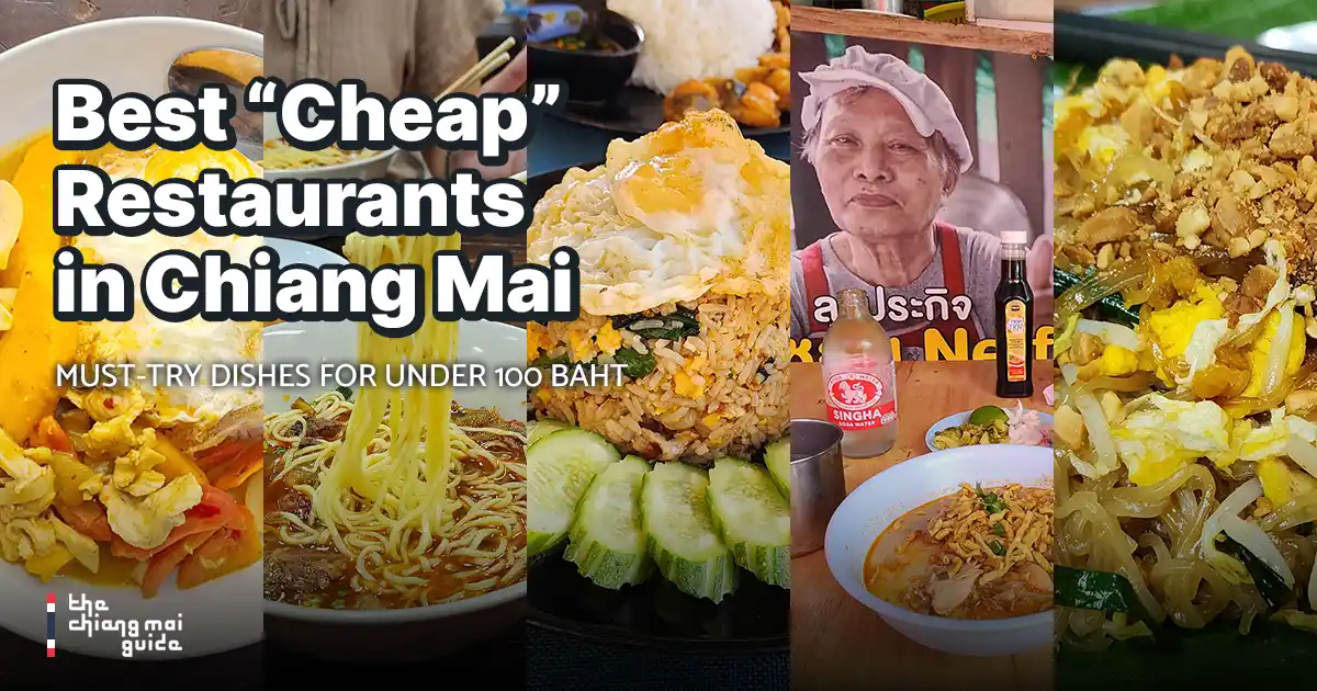 top 5 cheap restaurants in chiang mai