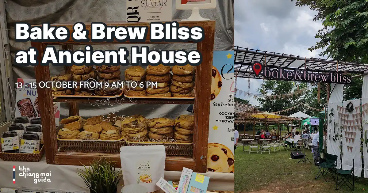 Bake & Brew Bliss at Ancient House Chiang Mai